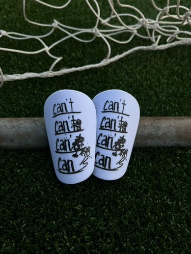 "Can't" mini shin pads