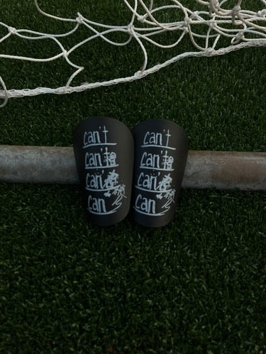 "Can't" mini shin pads